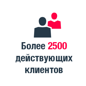 2500 клиентов